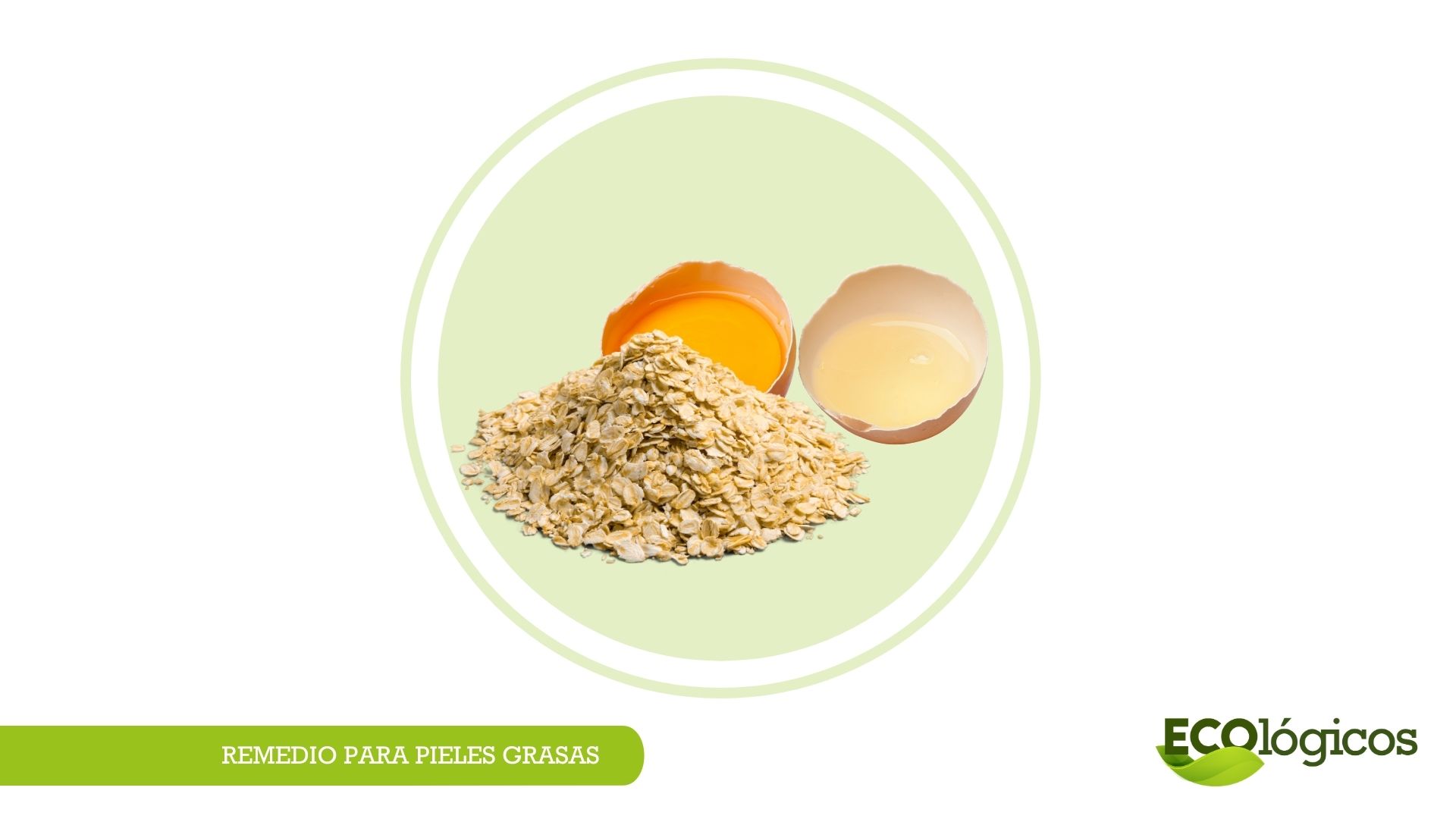 Mascarilla con clara de huevo